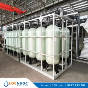 Hệ thống lọc tổng 4 m3 cho Tòa nhà văn phòng VSK4.0-LT