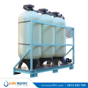 Hệ thống lọc tổng 4 m3 cho Tòa nhà văn phòng VSK4.0-LT