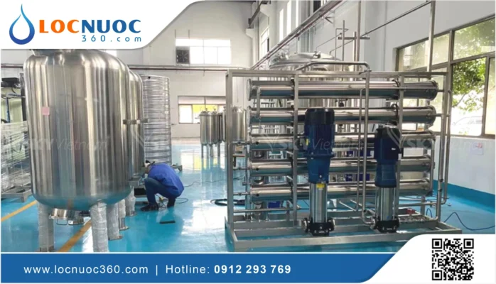 Vì sao cột lọc Inox dùng nhiều trong Máy lọc nước Công nghiệp RO?