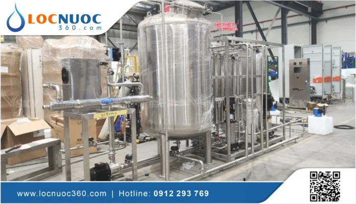 Hệ thống xử lý nước tinh khiết RO Công nghiệp hiện đại