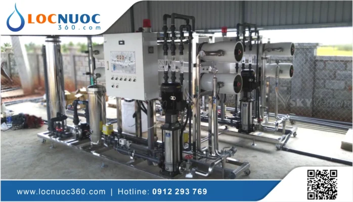 Xử lý nước cứng hoàn hảo với Hệ thống lọc nước Công nghiệp RO