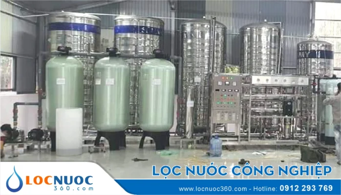 Hệ thống xử lý nước khoáng đạt chuẩn Bộ Y tế