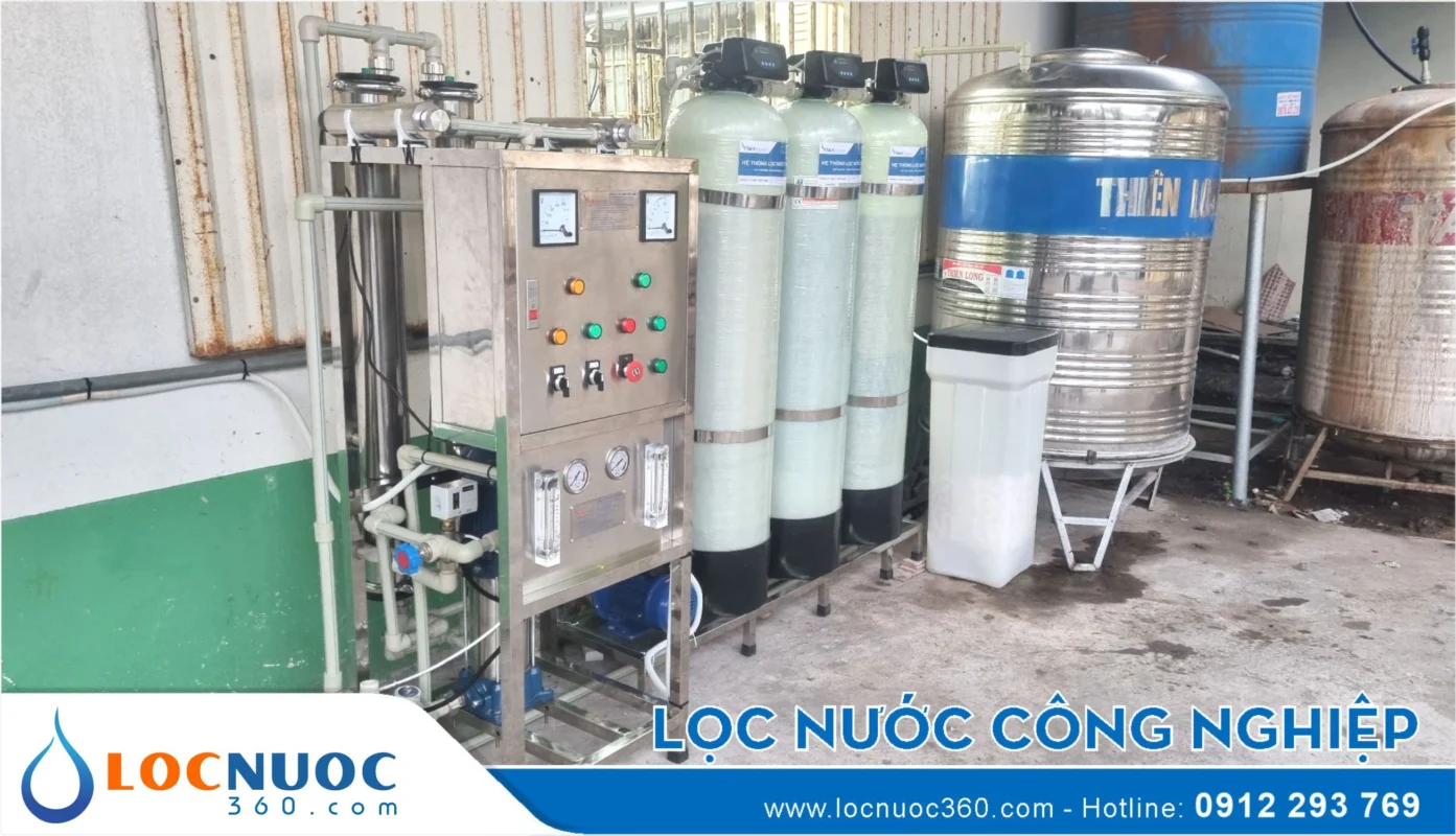 Lắp đặt Máy lọc nước Công nghiệp 250 lit cho bếp ăn tập thể Công ty 1 Lắp đặt Máy lọc nước Công nghiệp 250 lit cho bếp ăn tập thể Công ty