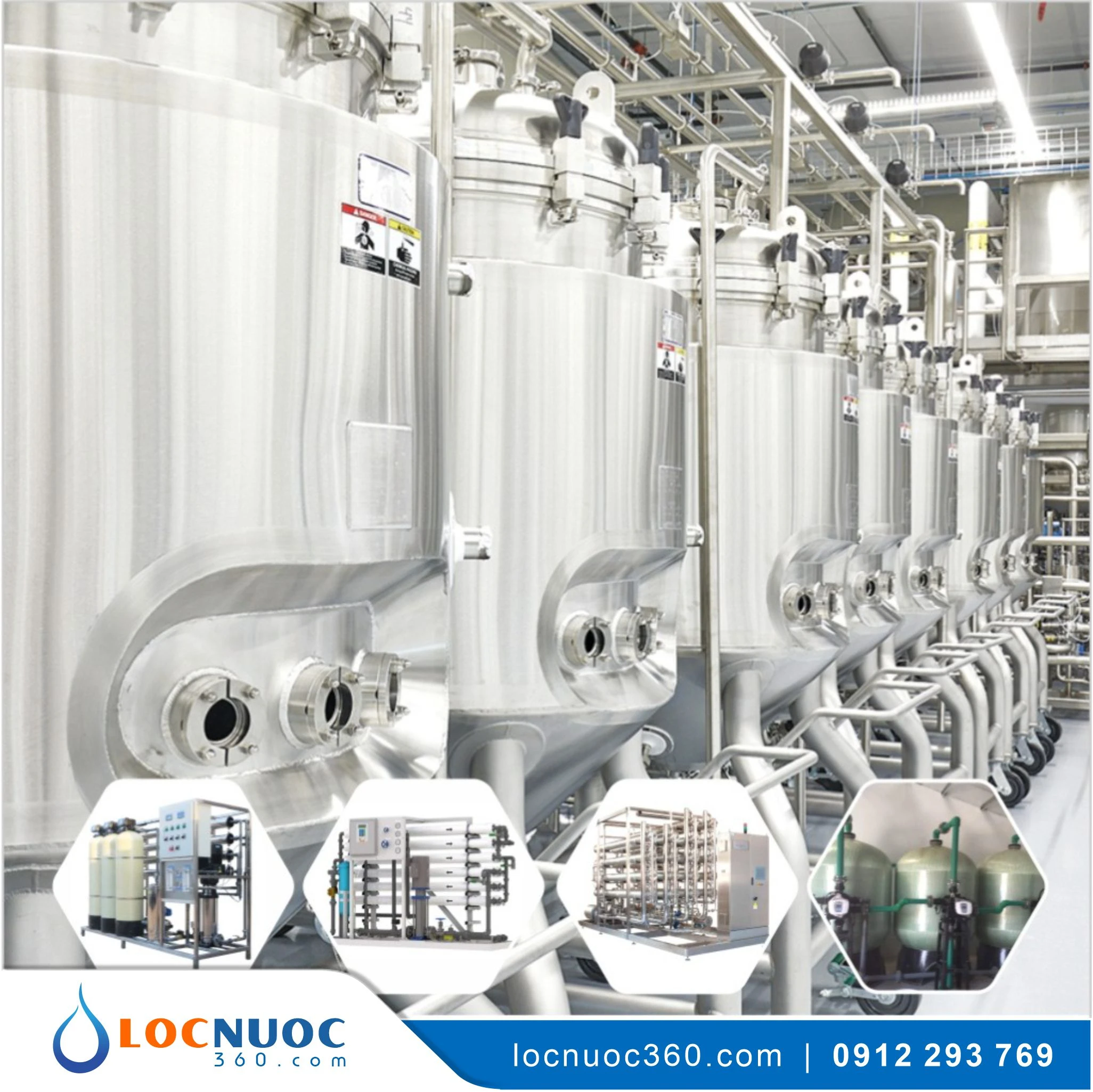 Hệ thống lọc nước tổng 30m3 sản xuất Hóa chất VSK30-LT