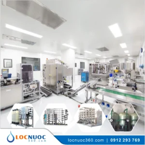 Hệ thống lọc RO Công nghiệp sản xuất Mỹ phẩm