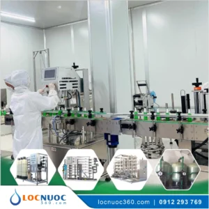 Máy lọc nước RO Tinh khiết 250lit cho sản xuất Mỹ phẩm VSK-RO250