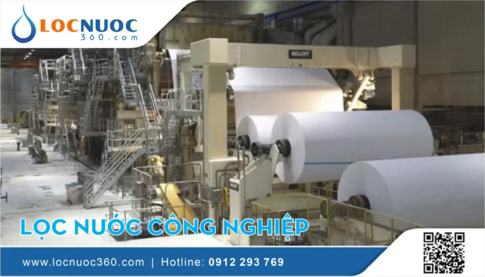 Hệ thống lọc tổng Nhà máy sản xuất giấy xử lý nước đầu vào hiệu quả