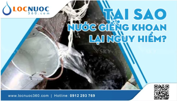 Sử dụng nước giếng khoan cho sinh hoạt liệu có an toàn?