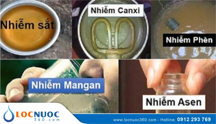 Những chất độc hại tiềm ẩn trong nước giếng khoan