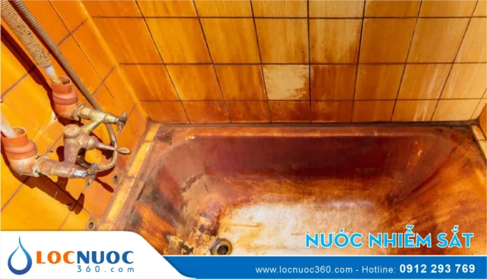 Nguy hại từ nước nhiễm sắt đến sức khỏe và sinh hoạt như thế nào?