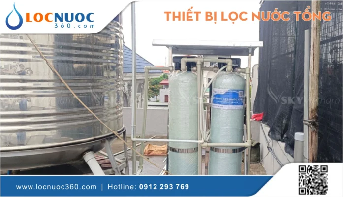 Ưu điểm của Máy lọc nước tổng sinh hoạt cho Gia đình