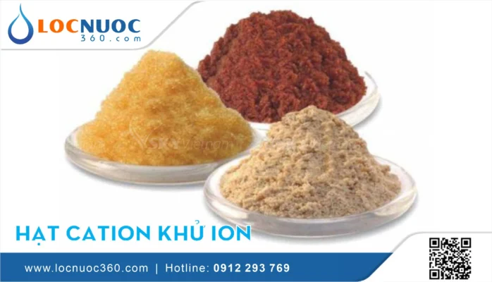 Vật liệu khử khoáng Mixbed trong Máy lọc nước RO công nghiệp