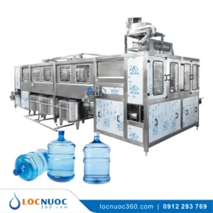 Dây Chuyền Lọc Nước Đóng Bình Tự Động Công Suất Lớn