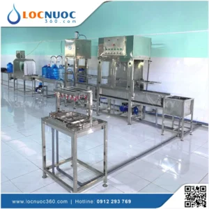 Hệ thống lọc RO Công nghiệp sản xuất Nước đóng bình