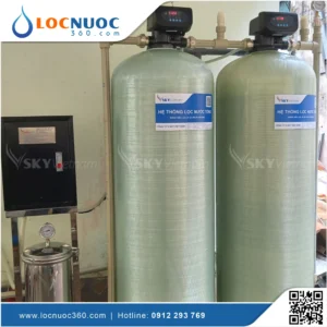 Hệ thống lọc nước tổng 4m3 cho Dược phẩm VSK4.0-LT