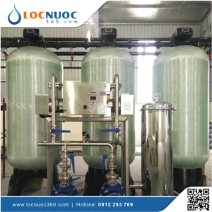 Hệ thống lọc nước tổng 4m3 cho Dược phẩm VSK4.0-LT