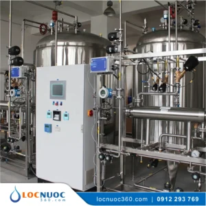 Lọc nước cho Dây chuyền Sản xuất Dược phẩm cao cấp