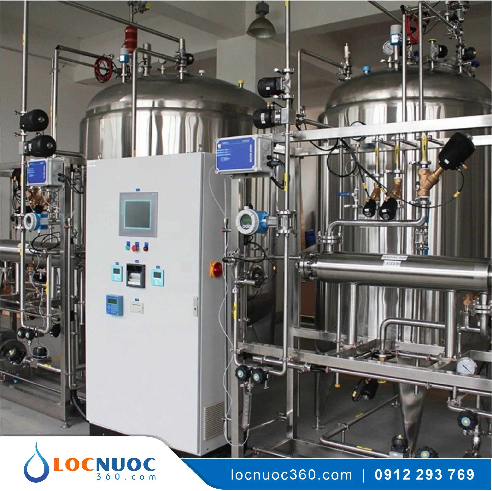 Lọc nước cho Dây chuyền Sản xuất Dược phẩm cao cấp