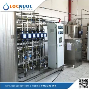 Lọc nước cho Dây chuyền Sản xuất Dược phẩm cao cấp