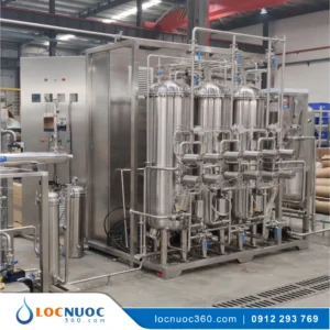 Lọc nước cho Dây chuyền Sản xuất Dược phẩm cao cấp