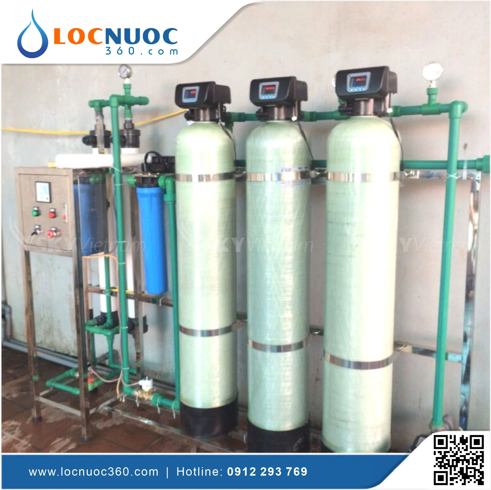 Máy lọc nước RO 350lit cho Trường học VSK-RO350 3 Máy lọc nước RO 350lit cho Trường học VSK-RO350
