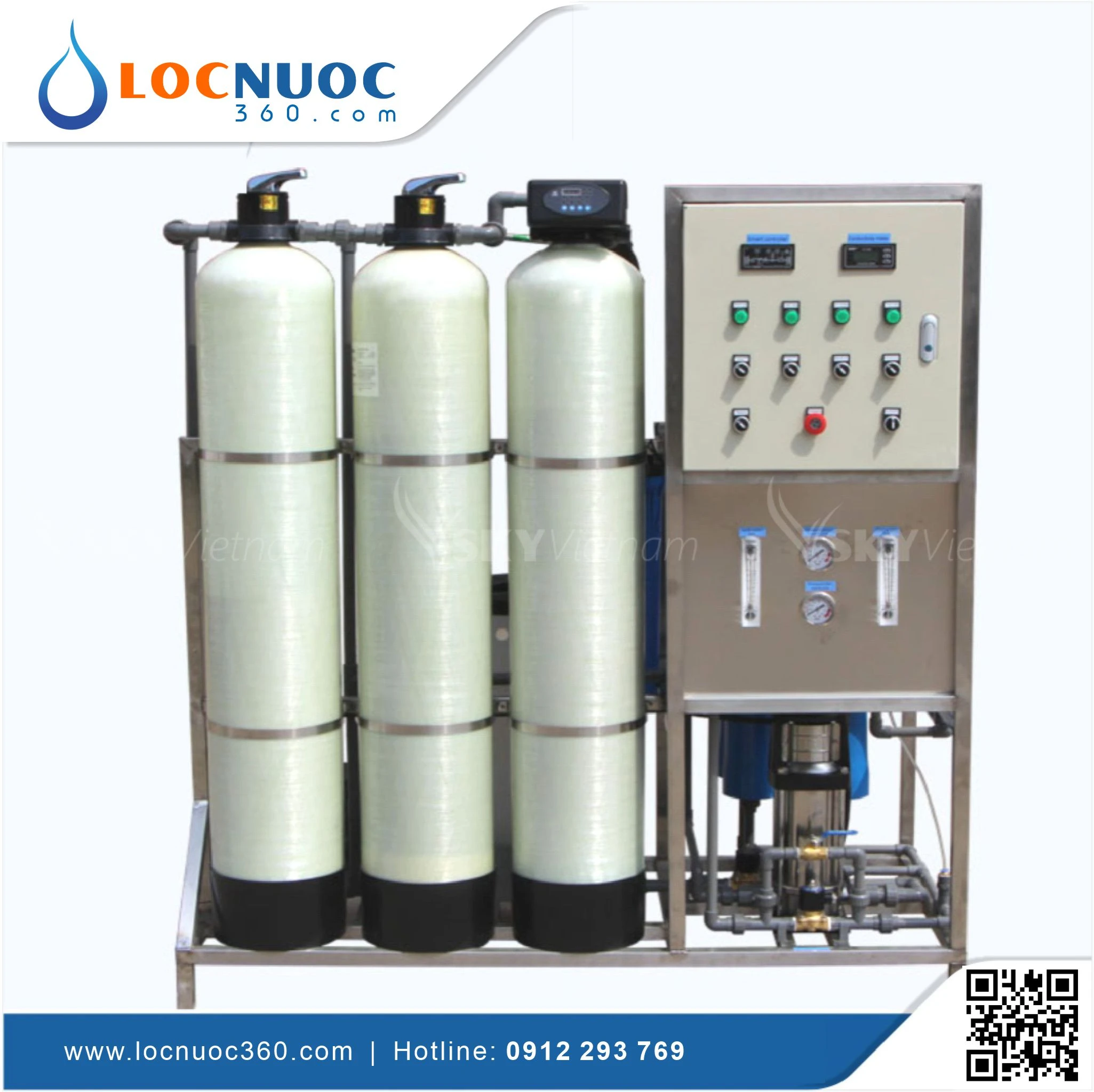 Máy lọc nước RO 350lit cho Trường học VSK-RO350 4 Máy lọc nước RO 350lit cho Trường học VSK-RO350