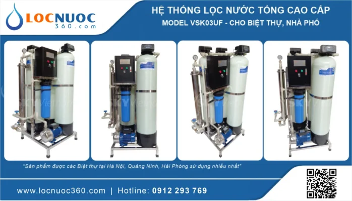 Các dòng Máy lọc nước đầu nguồn Chuyên gia SKY khuyên dùng