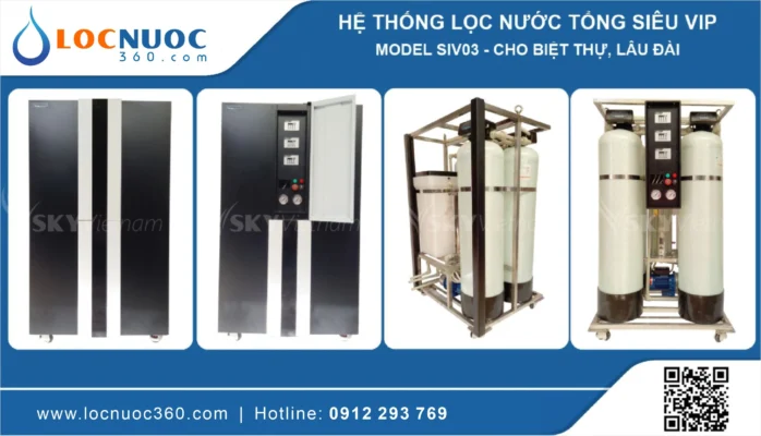 Hệ thống lọc nước tổng cho Biệt thự, công nghệ mới nhất 2025