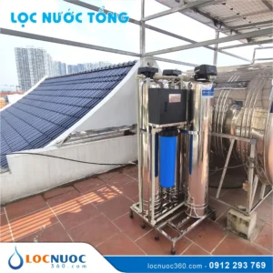 Máy lọc nước tổng xử lý nước nhiễm hợp chất Vô cơ