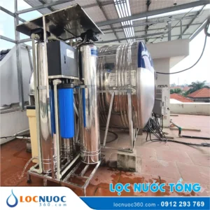 Máy lọc nước tổng xử lý nước nhiễm hợp chất Vô cơ