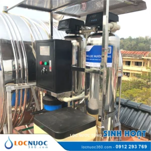 Máy lọc nước tổng xử lý nước nhiễm hợp chất Hữu cơ