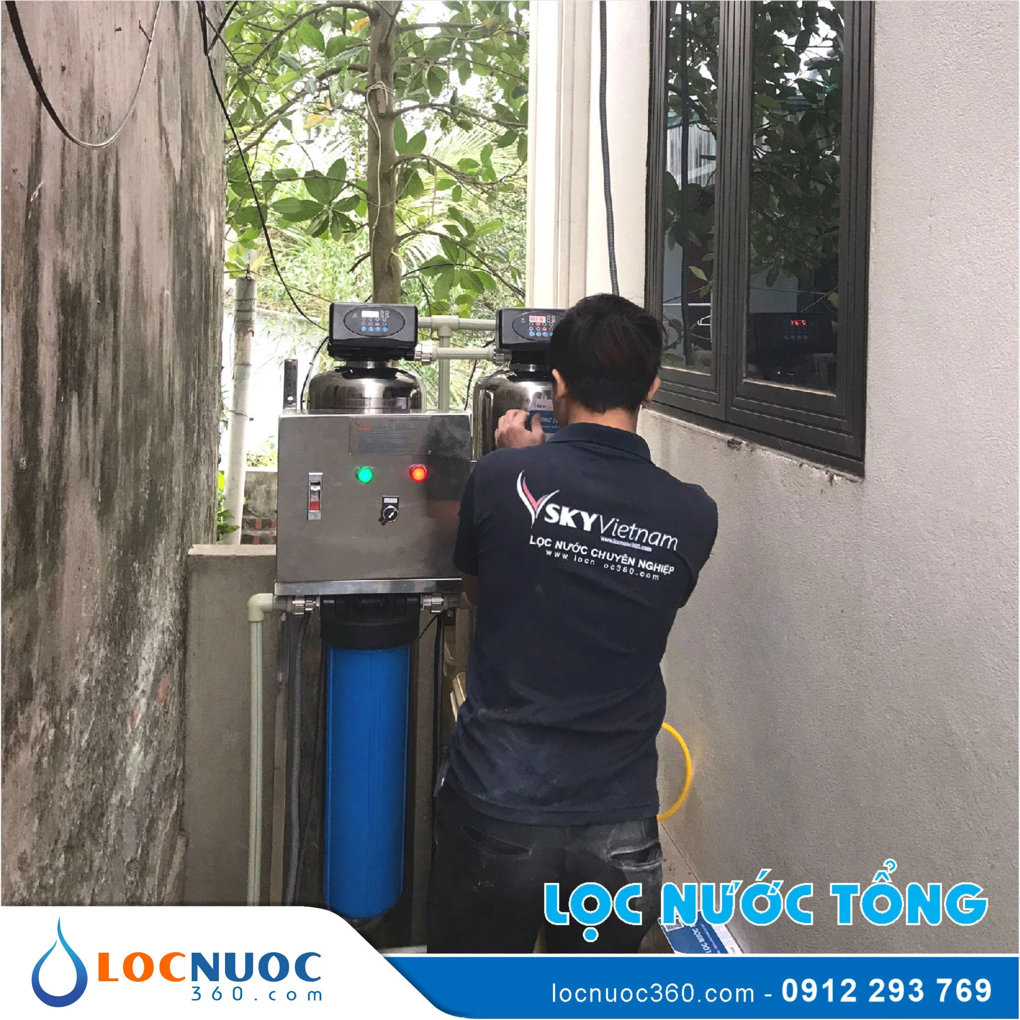 Máy lọc nước tổng xử lý nước nhiễm hợp chất Hữu cơ 3 Máy lọc nước tổng xử lý nước nhiễm hợp chất Hữu cơ