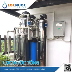 Máy lọc nước tổng xử lý nước nhiễm Vi khuẩn, Virut