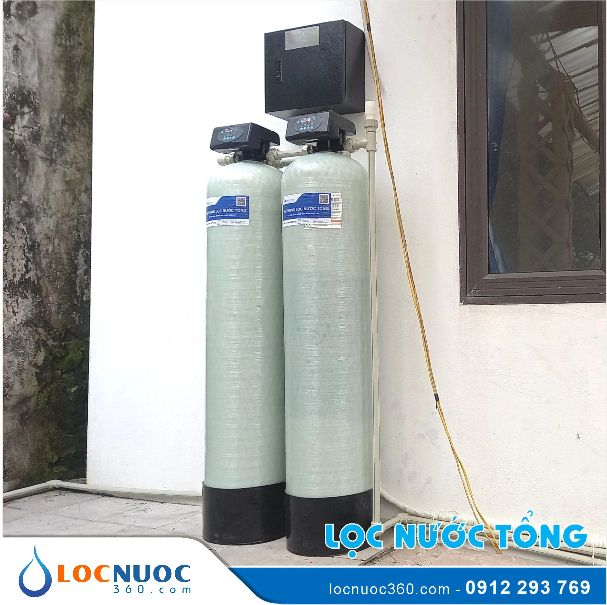 Thiết bị lọc nước tổng Cao cấp công suất 1,5 m3