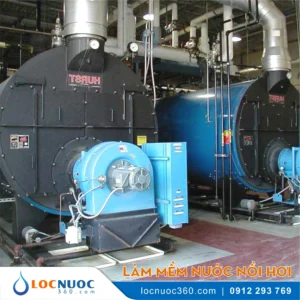 Hệ thống làm mềm nước 10m3 cho Nồi hơi, Lò hơi
