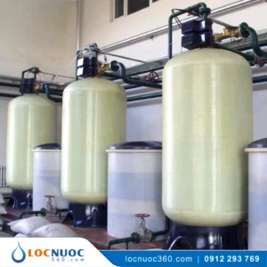 Hệ thống làm mềm nước 10m3 cho Nồi hơi, Lò hơi