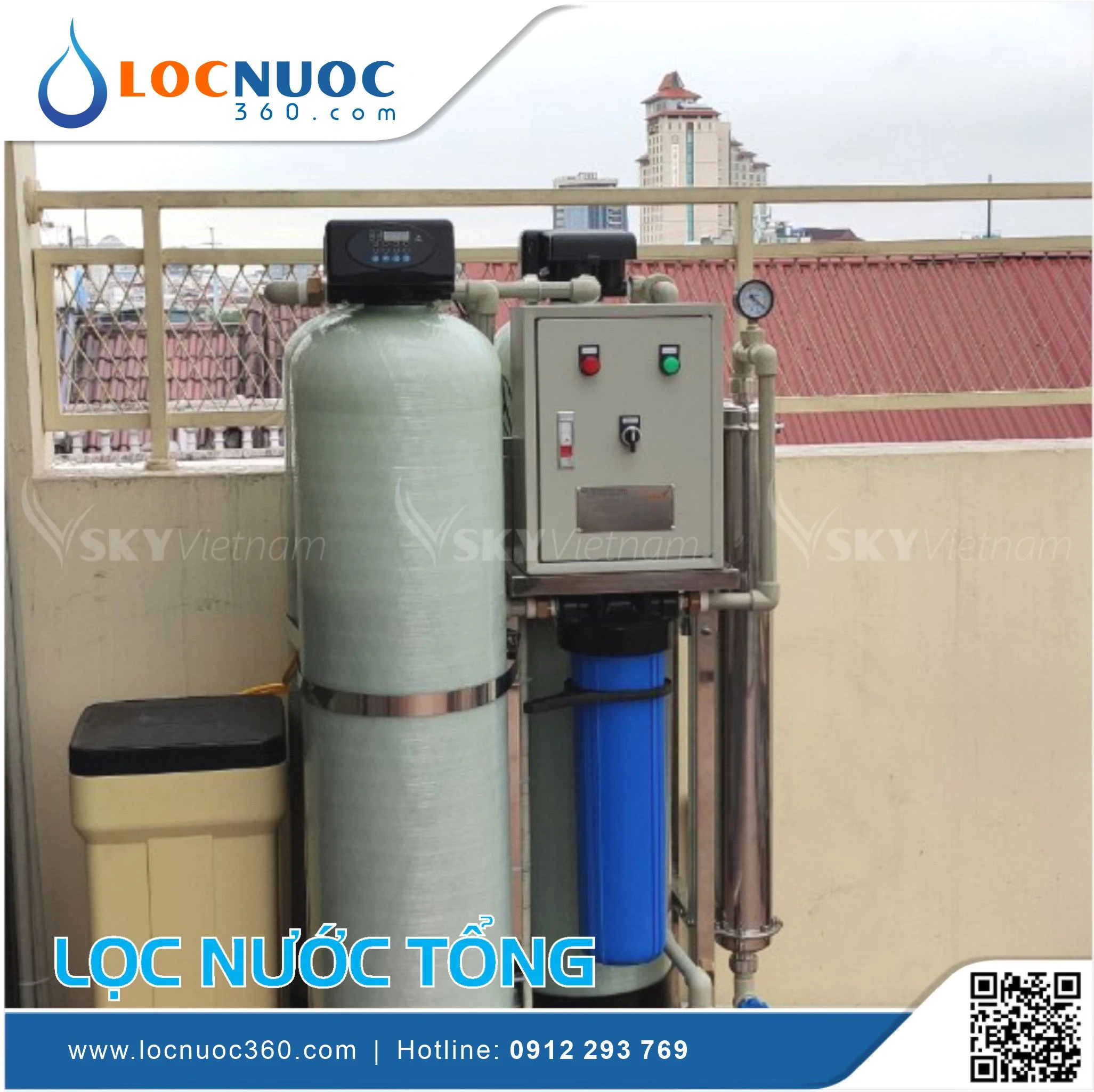 Bộ lọc nước tổng Siêu lọc UF cho Biệt thự VSK03UF-54-V2 Premium 4 Bộ lọc nước tổng Siêu lọc UF cho Biệt thự VSK03UF-54-V2 Premium