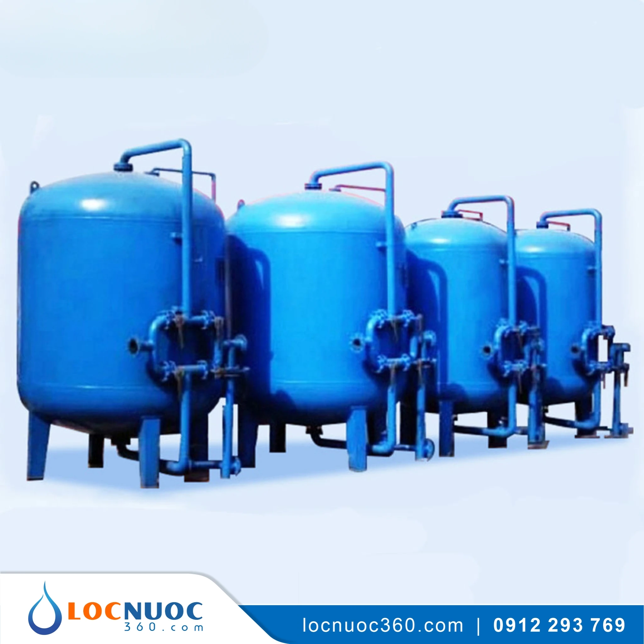 Hệ thống Lọc nước giếng khoan Công nghiệp 100m3 3 Hệ thống Lọc nước giếng khoan Công nghiệp 100m3