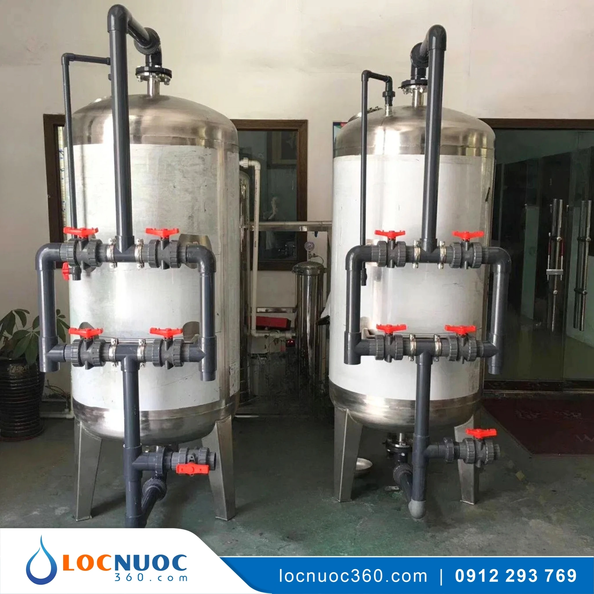 Hệ thống lọc nước tổng 5m3 cho Giặt là Công nghiệp VSK5.0-LT 2 Hệ thống lọc nước tổng 5m3 cho Giặt là Công nghiệp VSK5.0-LT
