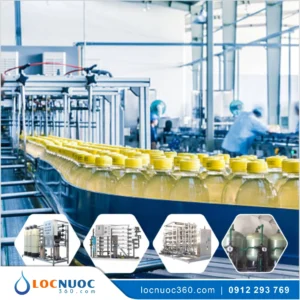 Thiết bị lọc nước cho Sản xuất nước Chanh muối