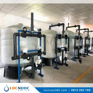Hệ thống lọc tổng 20 m3 cho Tòa nhà chung cư VSK20-LT