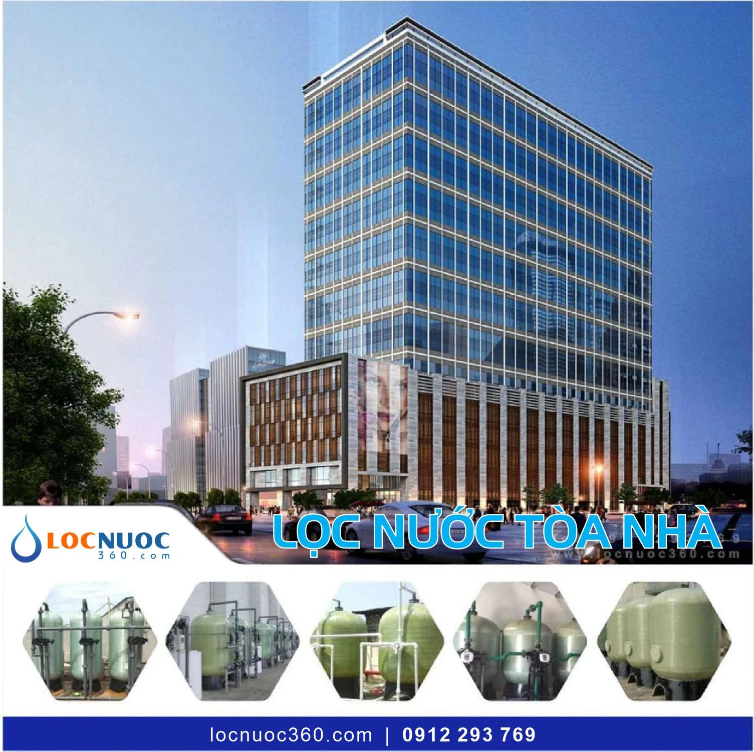 Hệ thống lọc tổng 40 m3 cho Tòa nhà văn phòng VSK40-LT 1 Hệ thống lọc tổng 40 m3 cho Tòa nhà văn phòng VSK40-LT