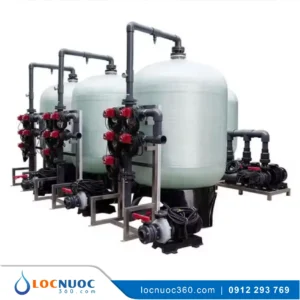 Hệ thống lọc tổng 40 m3 cho Tòa nhà văn phòng VSK40-LT