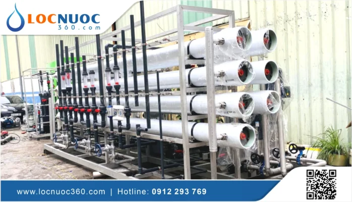 Báo giá hệ thống Máy lọc nước công nghiệp RO mới nhất 2025