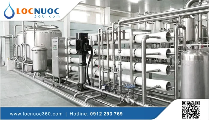 Xử lý nước tinh khiết RO trong sản xuất đồ uống chất lượng cao