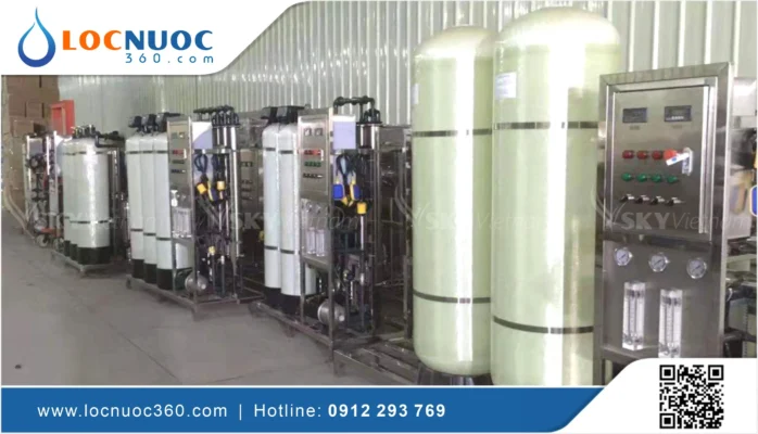 Xử lý nước có mùi mốc bằng Hệ thống lọc nước công nghiệp RO