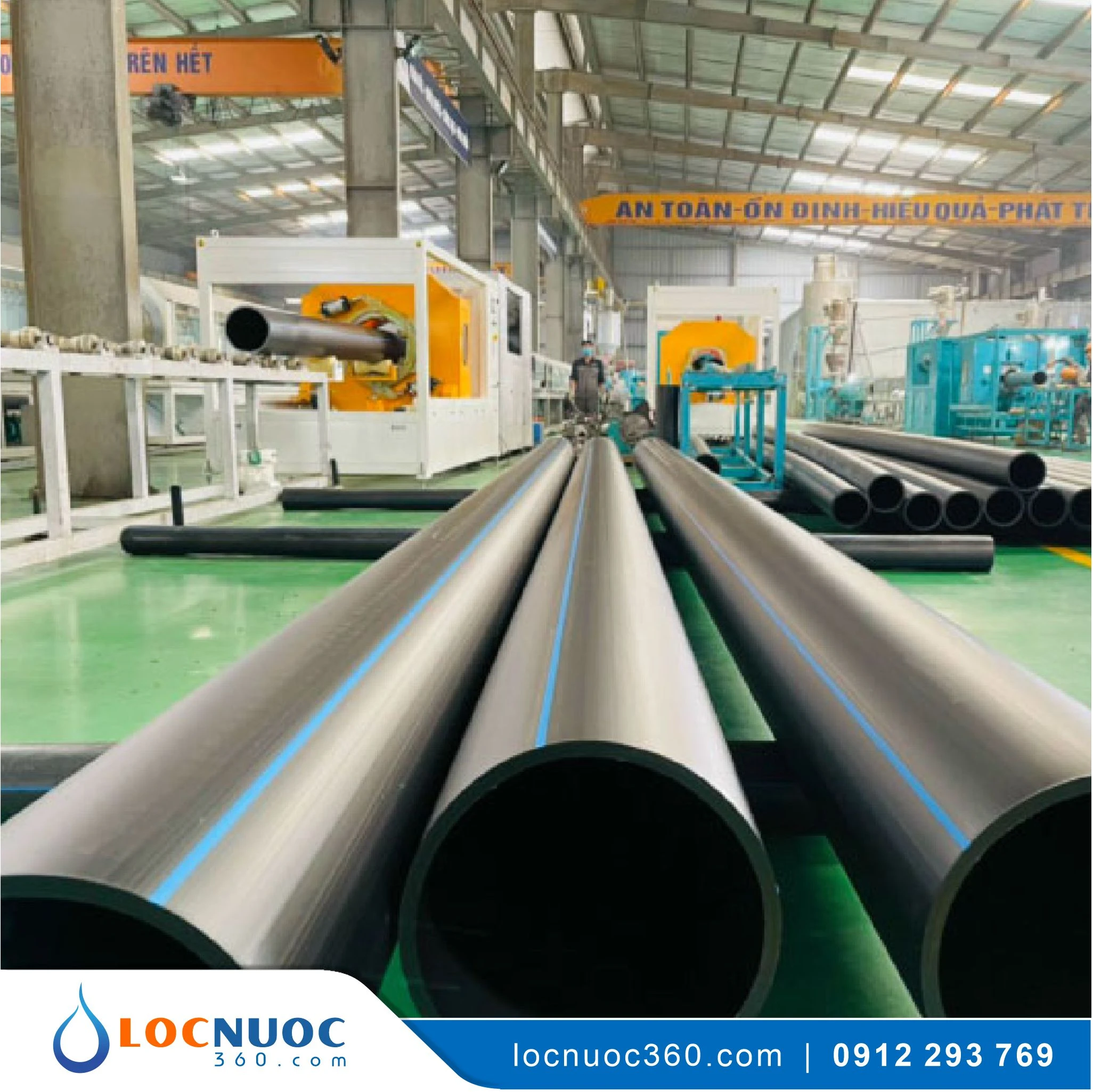 Lọc nước công nghiệp cho Nhà máy ống nhựa