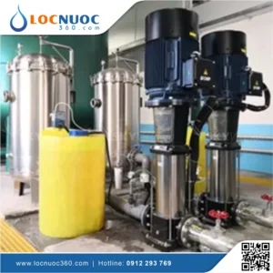 Lọc nước công nghiệp cho Nhà máy ống nhựa