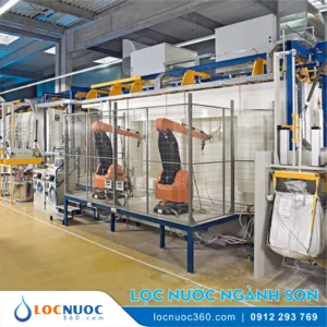 Hệ thống lọc nước Chuyên dụng cho Dây chuyền Sơn