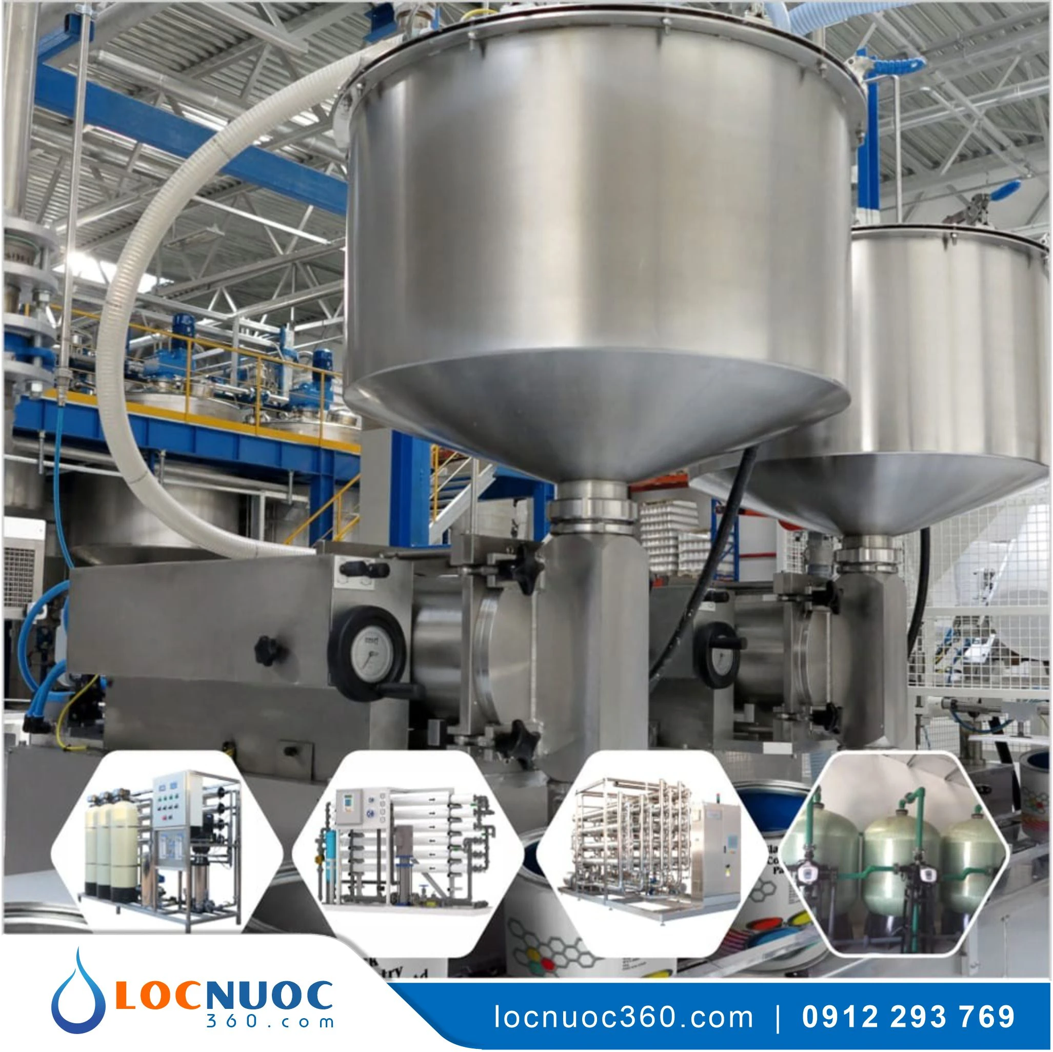 Máy lọc nước RO sản xuất Sơn nước 1400lit